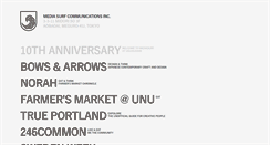Desktop Screenshot of mediasurf.co.jp